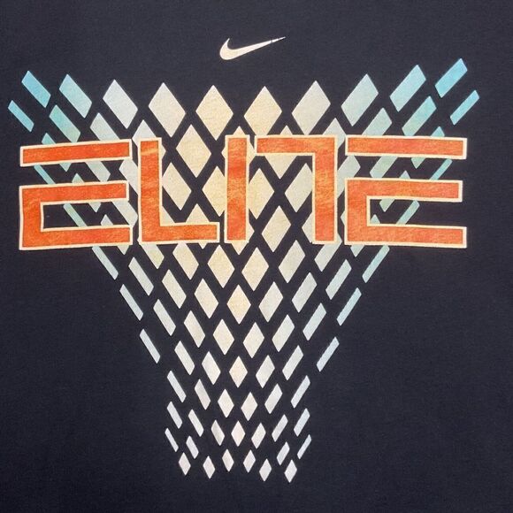 Nike Dri Fit Elite Basketball T Shirt Men’s Large Front‎ Hoop Graphic - Picture 4 of 8